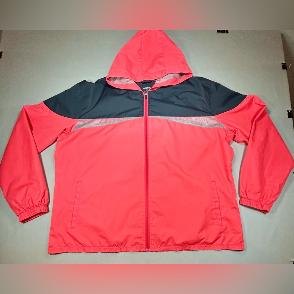 BCG HOODED WINDBREAKER REFLECTIVE WINDBREAKER 2XL